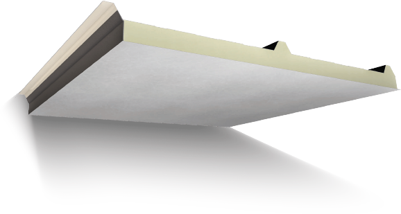 3-Rippen-GFK-Dachplatte