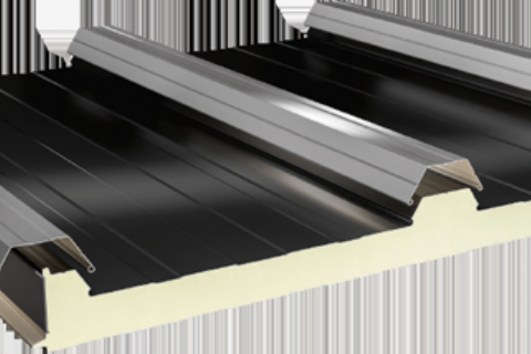 3-Rippen-Dachplatte mit verdeckter Schraube